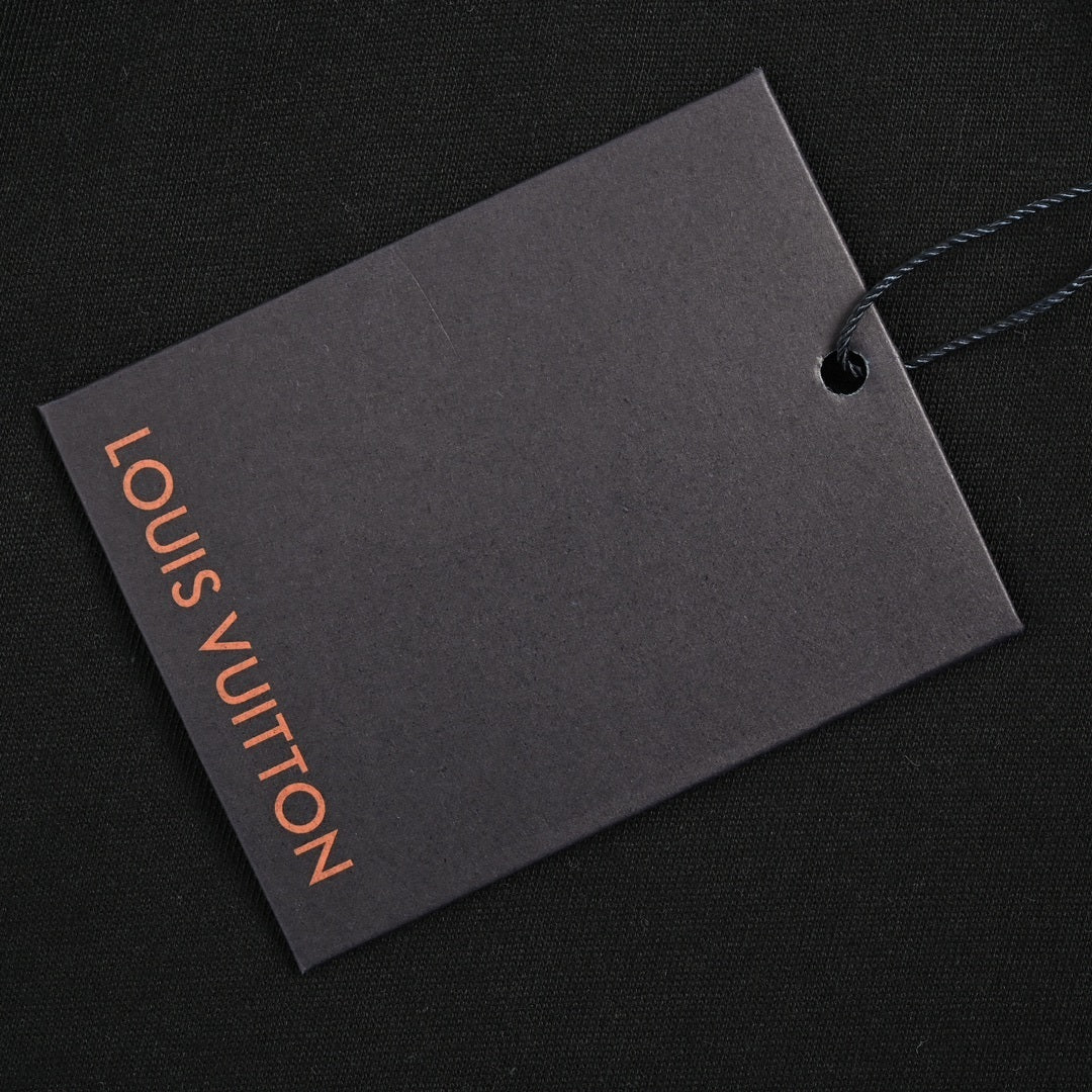 Louis Vuitton T-shirt Uomo in cotone con stampa LV e graphic Basketball