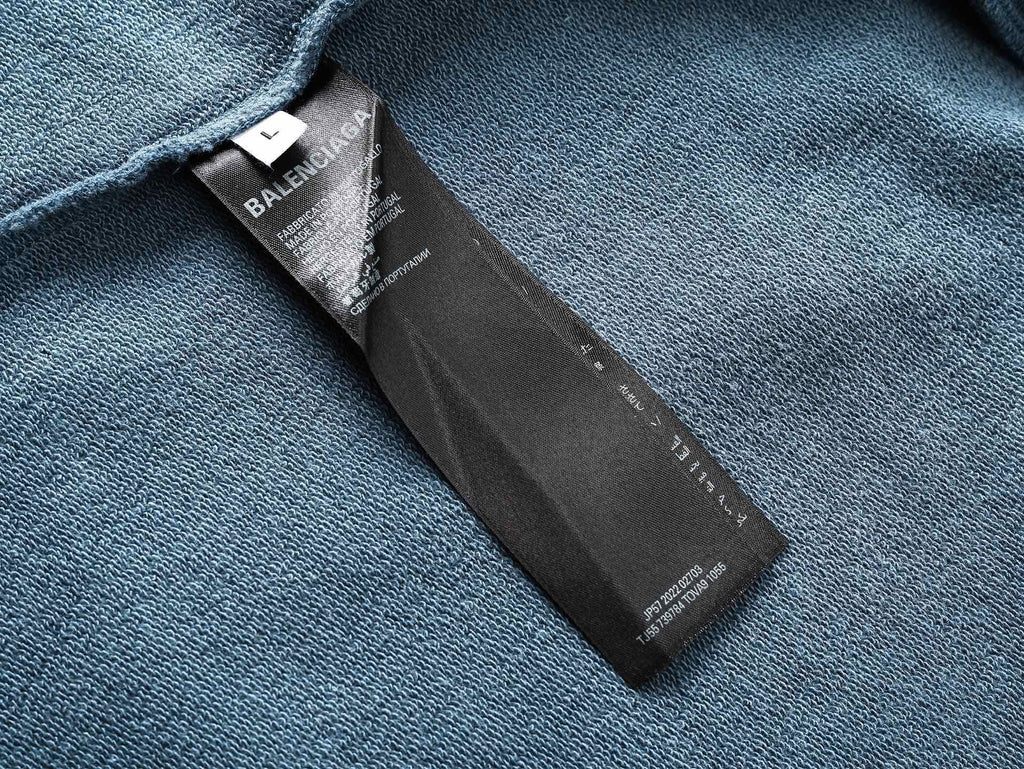 Balenciaga Logo Print Hoodie