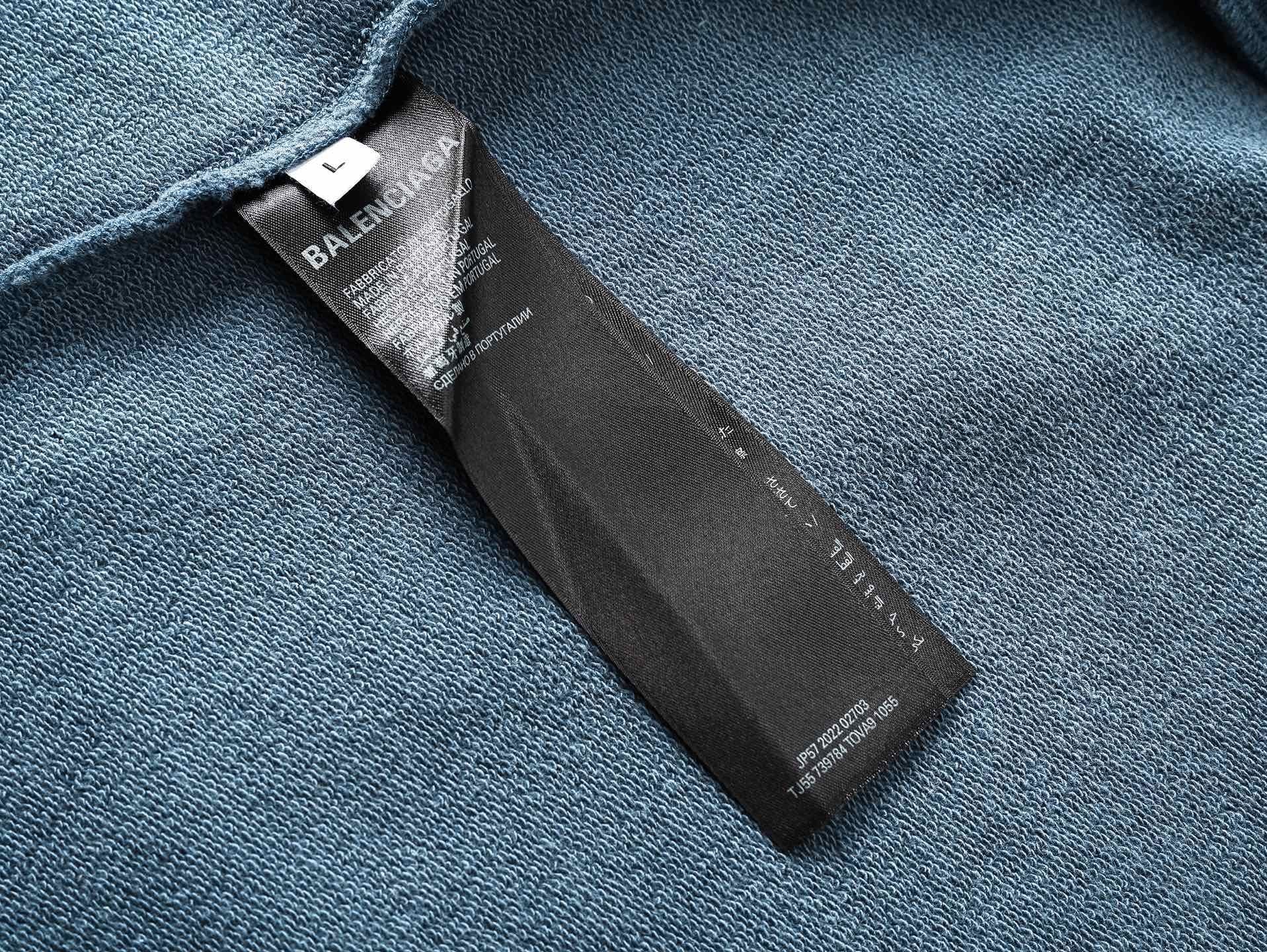 Balenciaga Logo Print Hoodie