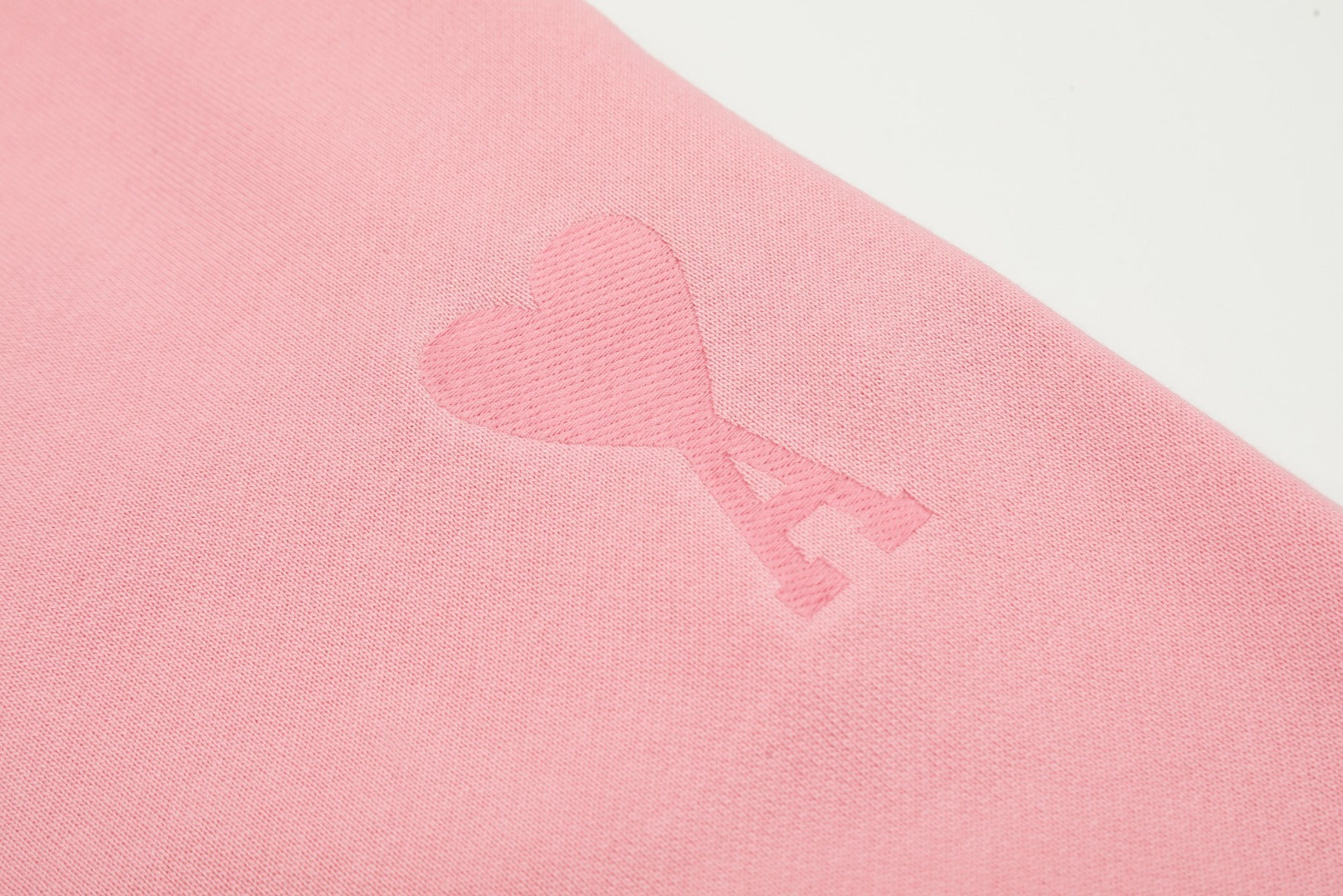 AMI Paris Bermuda Uomo in jersey con logo Ami de Cœur