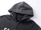 Balenciaga Hoodie Con Zip Fashion Designer Large Fit