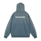 Balenciaga Logo Print Hoodie