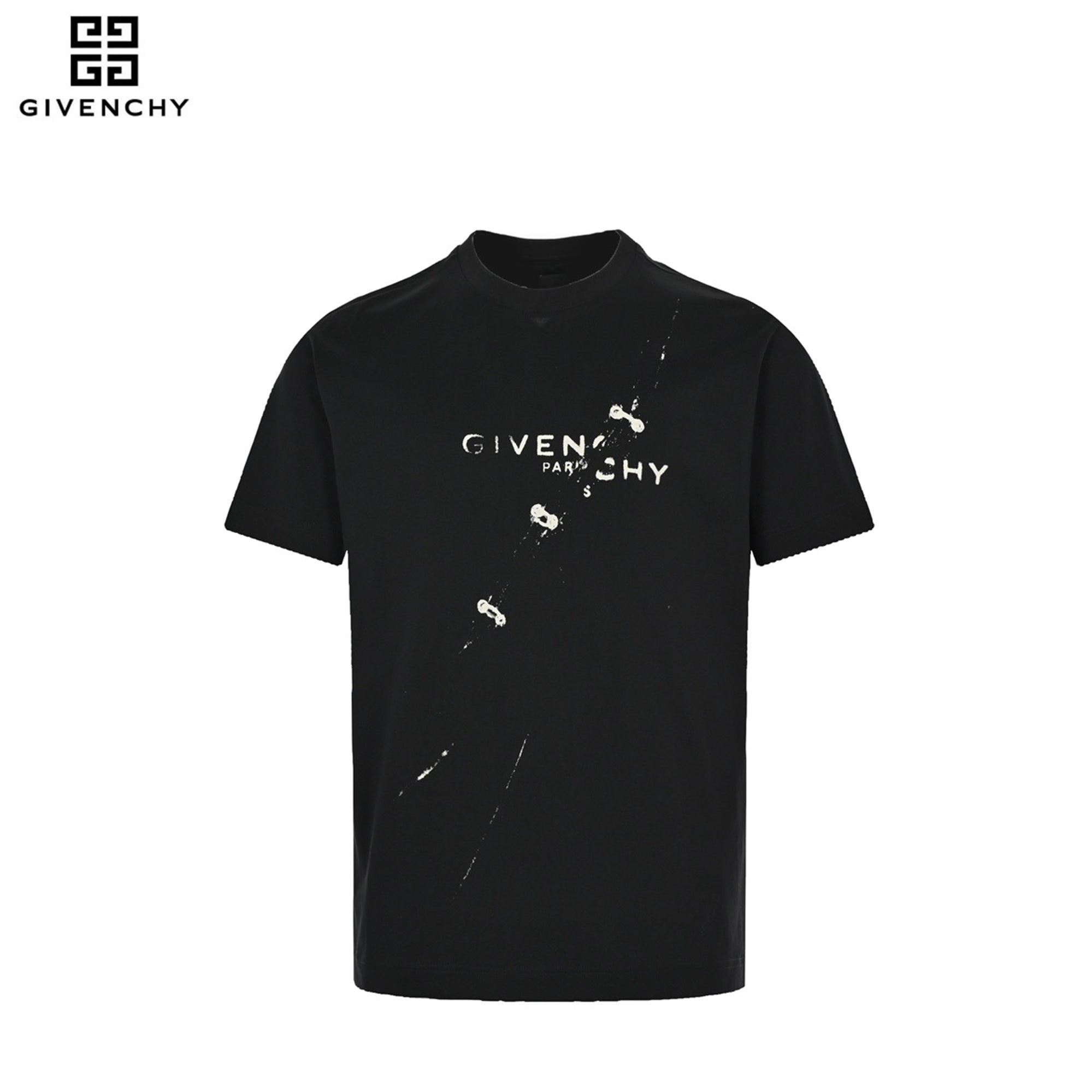 GIVENCHY PARIS LOGO PRINT T-SHIRT