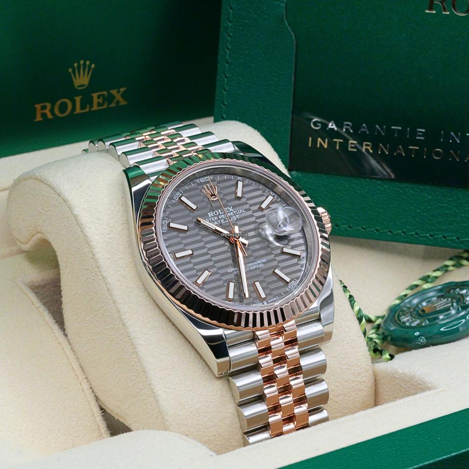Rolex Rose Gold Datejust 41mm