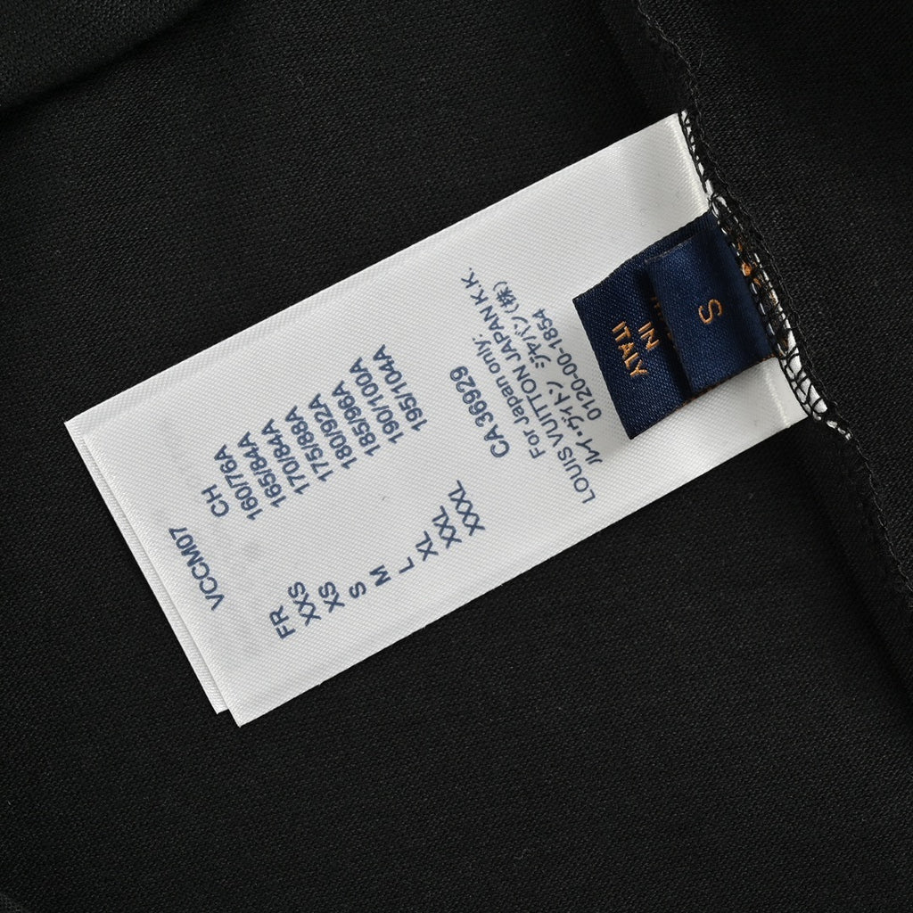 Louis Vuitton T-shirt Uomo in cotone con stampa LV e graphic Basketball