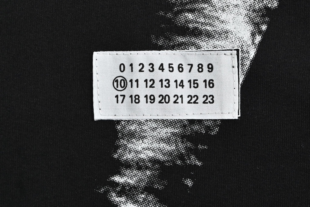 Maison Margiela Brushstroke Print T-Shirt – Black