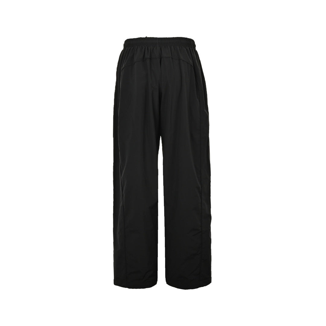 Balenciaga Wide Track Pants – Nero