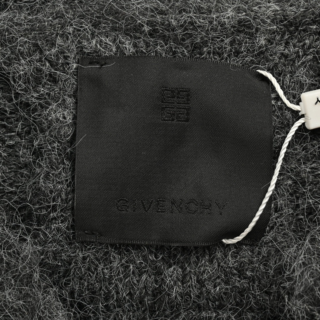 Givenchy Mohair-Blend Logo Sweater