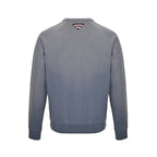 Prada Felpa Girocollo Logo Heritage – Grigio Polvere