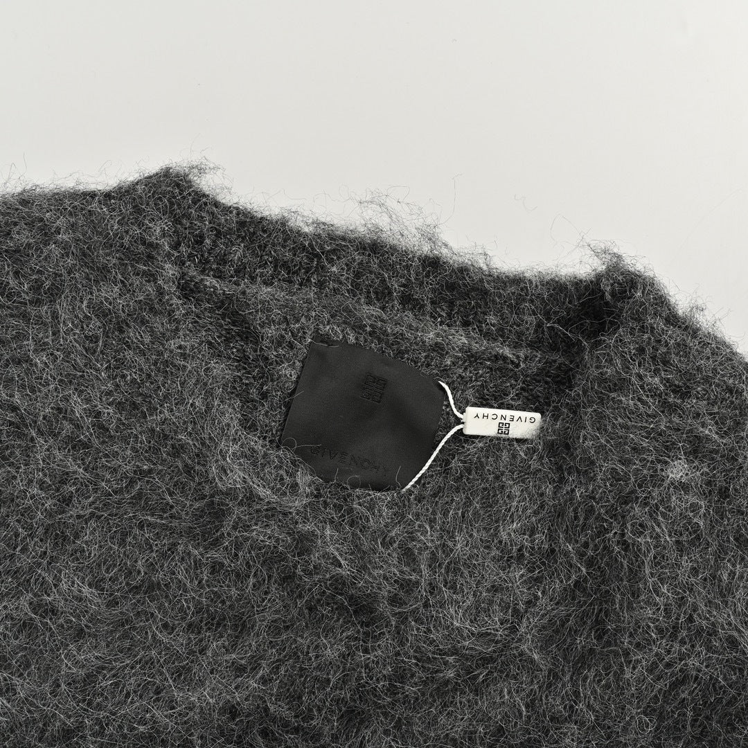 Givenchy Mohair-Blend Logo Sweater