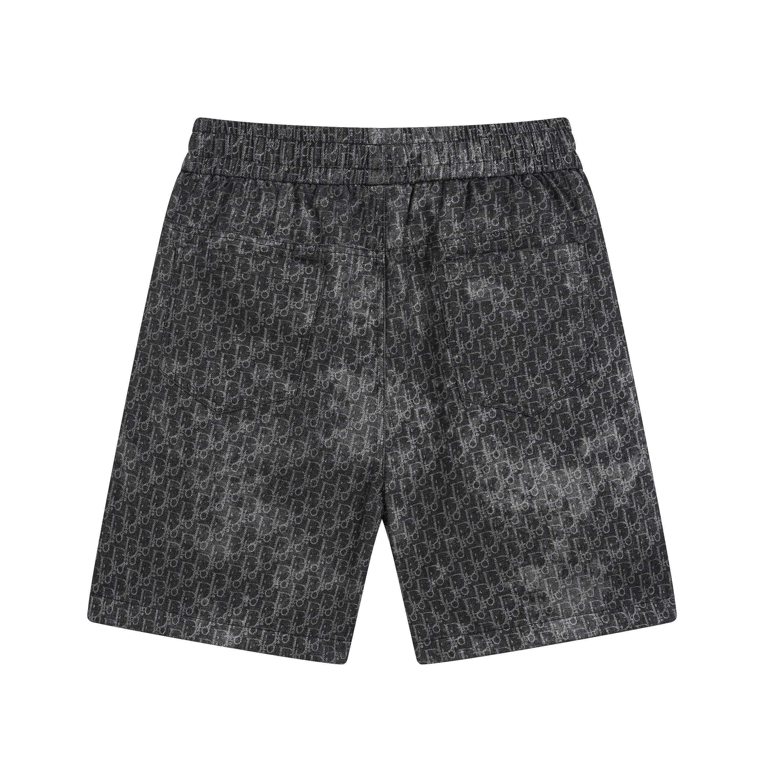 Dior Bermuda Uomo in tessuto tecnico con stampa Dior Oblique