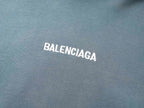 Balenciaga Logo Print Hoodie