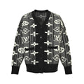 Cardigan Ispirazione Louis Vuitton Monogram – Black Edition