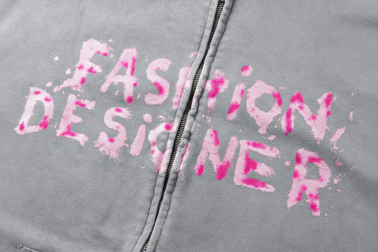 Balenciaga Hoodie Con Zip Fashion Designer Large Fit