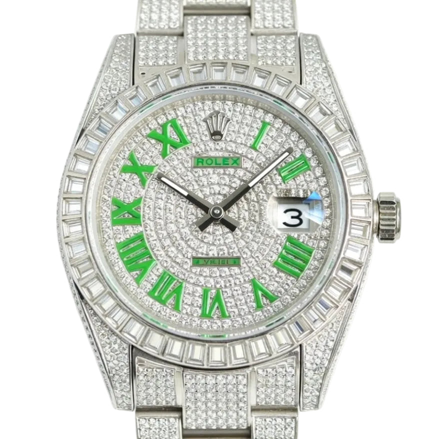 Rolex Oyster Perpetual Datejust – Incastonatura personalizzata di diamanti