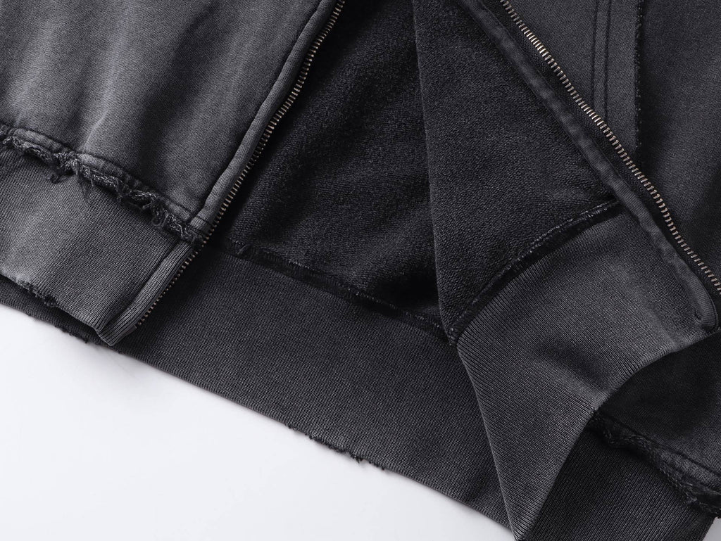 Balenciaga Hoodie Con Zip Fashion Designer Large Fit