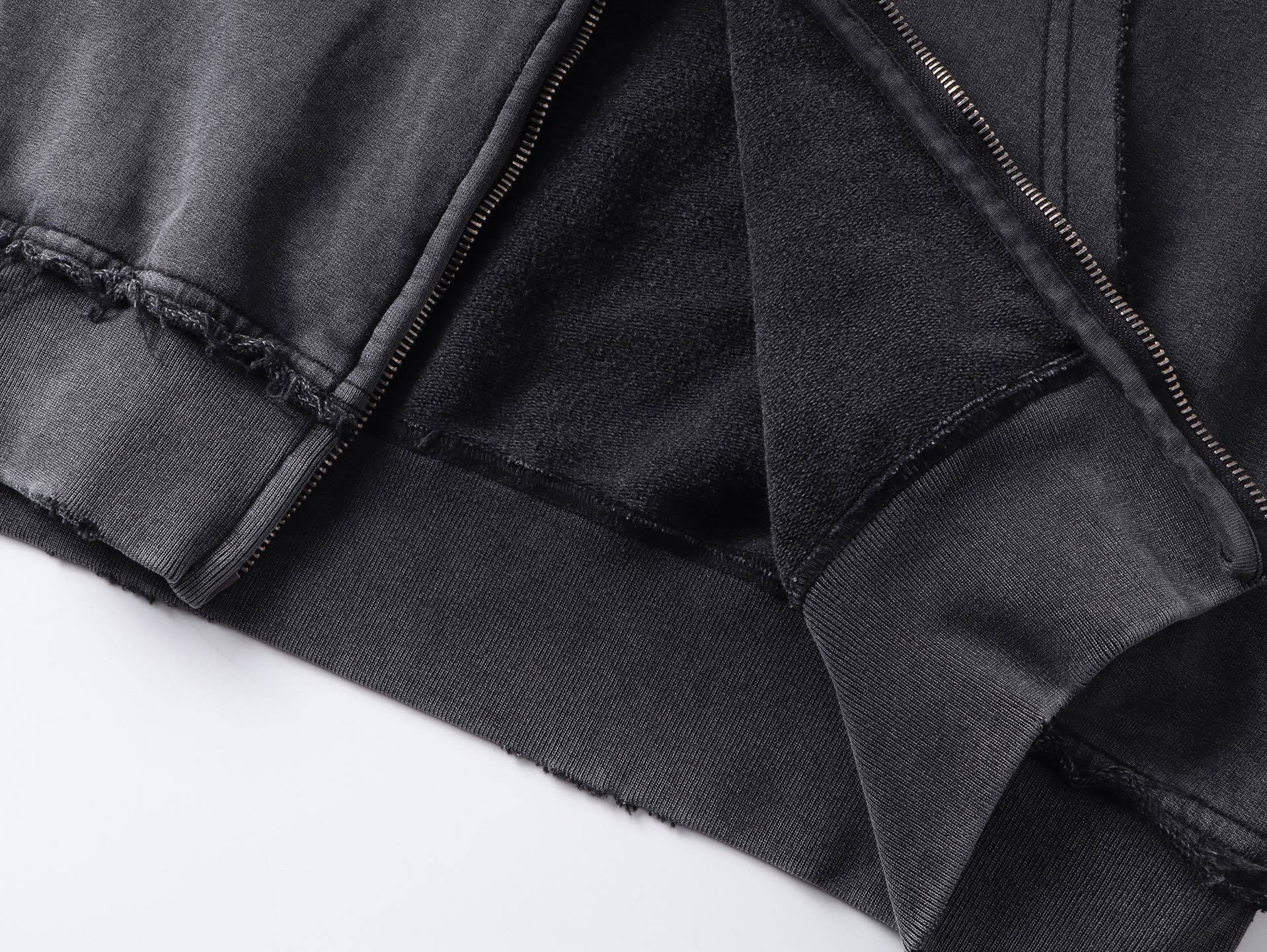 Balenciaga Hoodie Con Zip Fashion Designer Large Fit