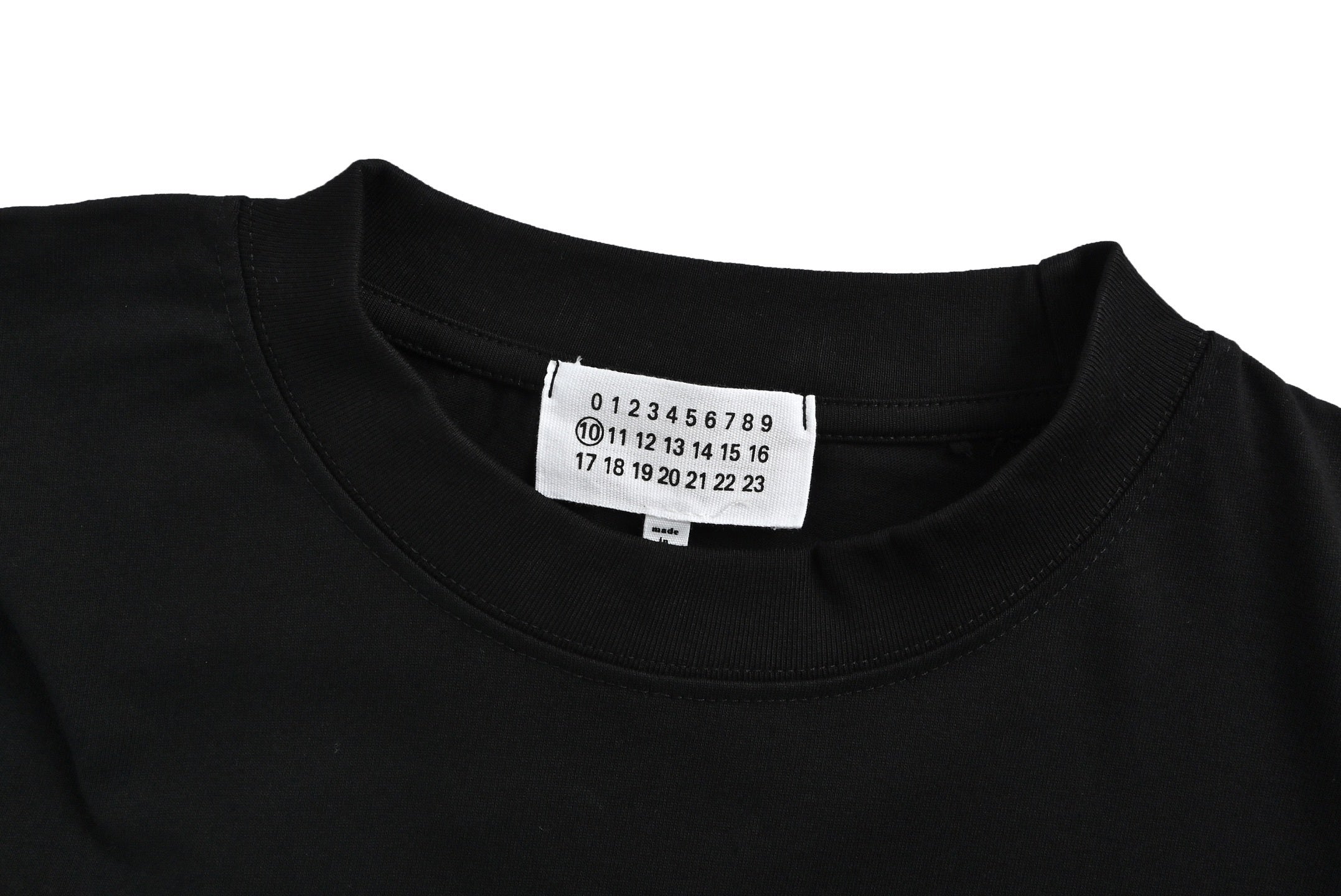 Maison Margiela Brushstroke Print T-Shirt – Black