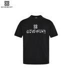 Givenchy 4G Logo Distressed Print T-Shirt