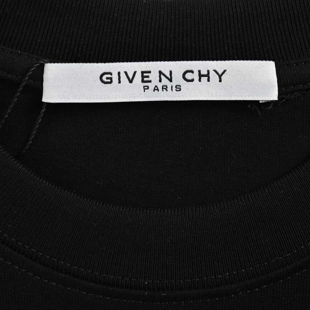 Givenchy 4G Logo Distressed Print T-Shirt
