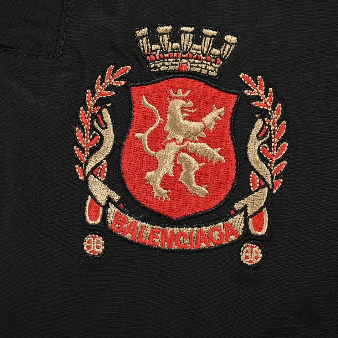 Balenciaga Wide Track Pants – Nero