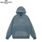 Balenciaga Logo Print Hoodie