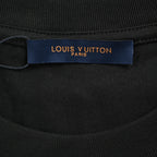 Louis Vuitton T-shirt Uomo in cotone con stampa LV e graphic Basketball