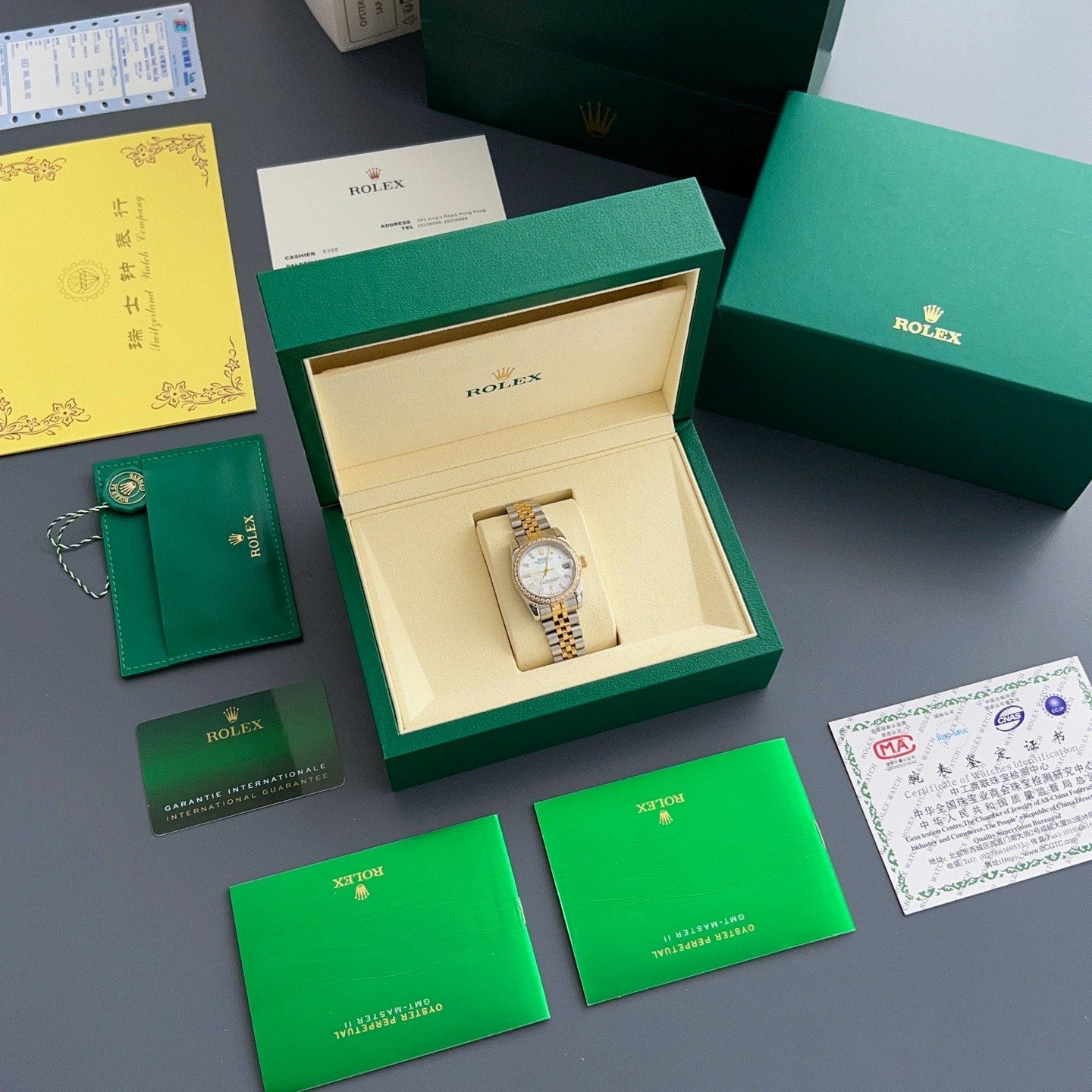 Rolex Datejust – Quadrante Bianco con Diamanti (Personalizzato)